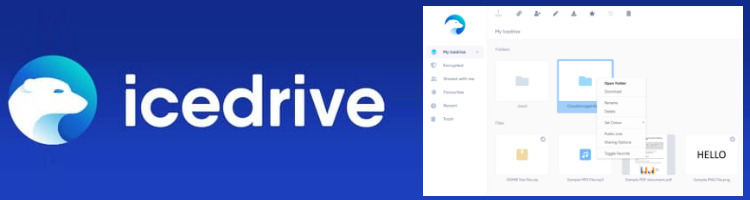 Icedrive banner