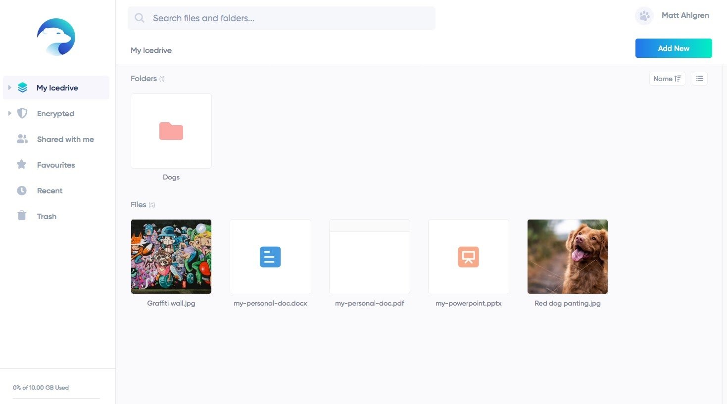 Back up iCloud Photos and Videos to Icedrive